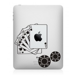 Poker iPad Aufkleber 